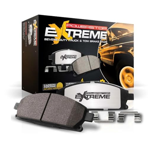 Power Stop Z36-898 Rear Z36 Truck & Tow Carbon-Fiber Ceramic Brake Pads