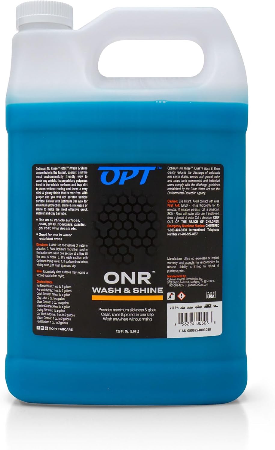Optimum No Rinse Wash & Shine