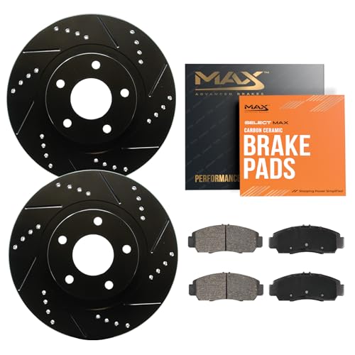 Max Advanced Brakes — Black E-Coat Dakota