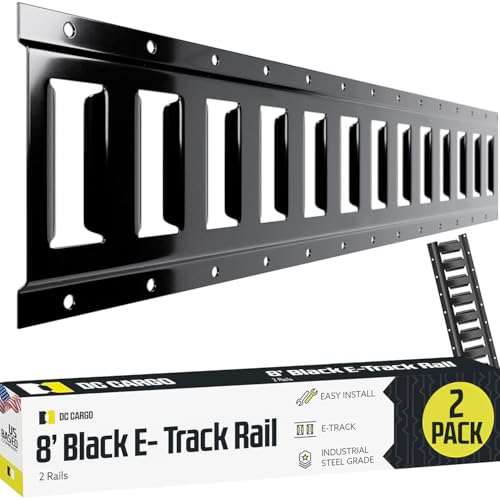 DC Cargo Mall E Track Rail Kit 8' (2 Pack)