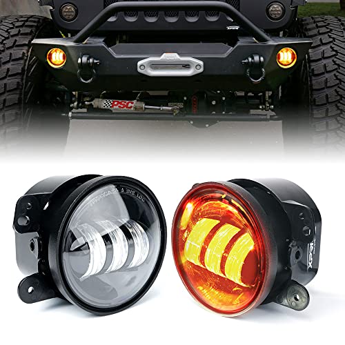Xprite 4" Amber LED Fog Light