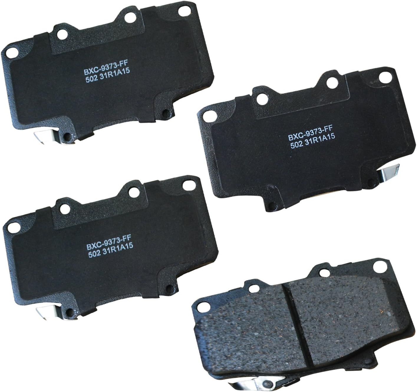 Bendix Premium SBC502 Ceramic Front Brake Pads for Lexus LX450 1997-1996, Toyota Land Cruiser 1997-1991