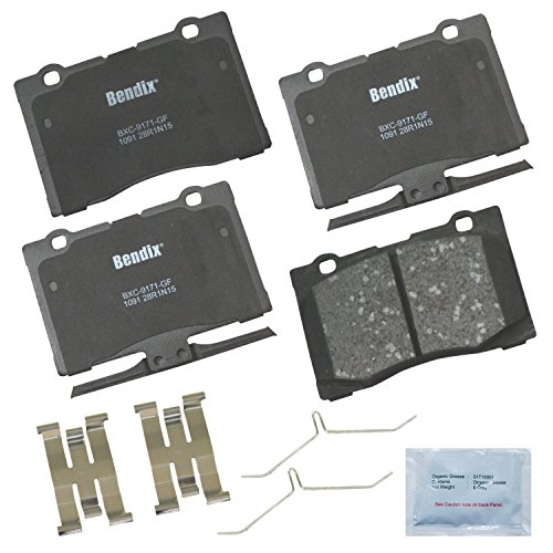 Bendix Priority1 CFC1091 Ceramic Front Brake Pads