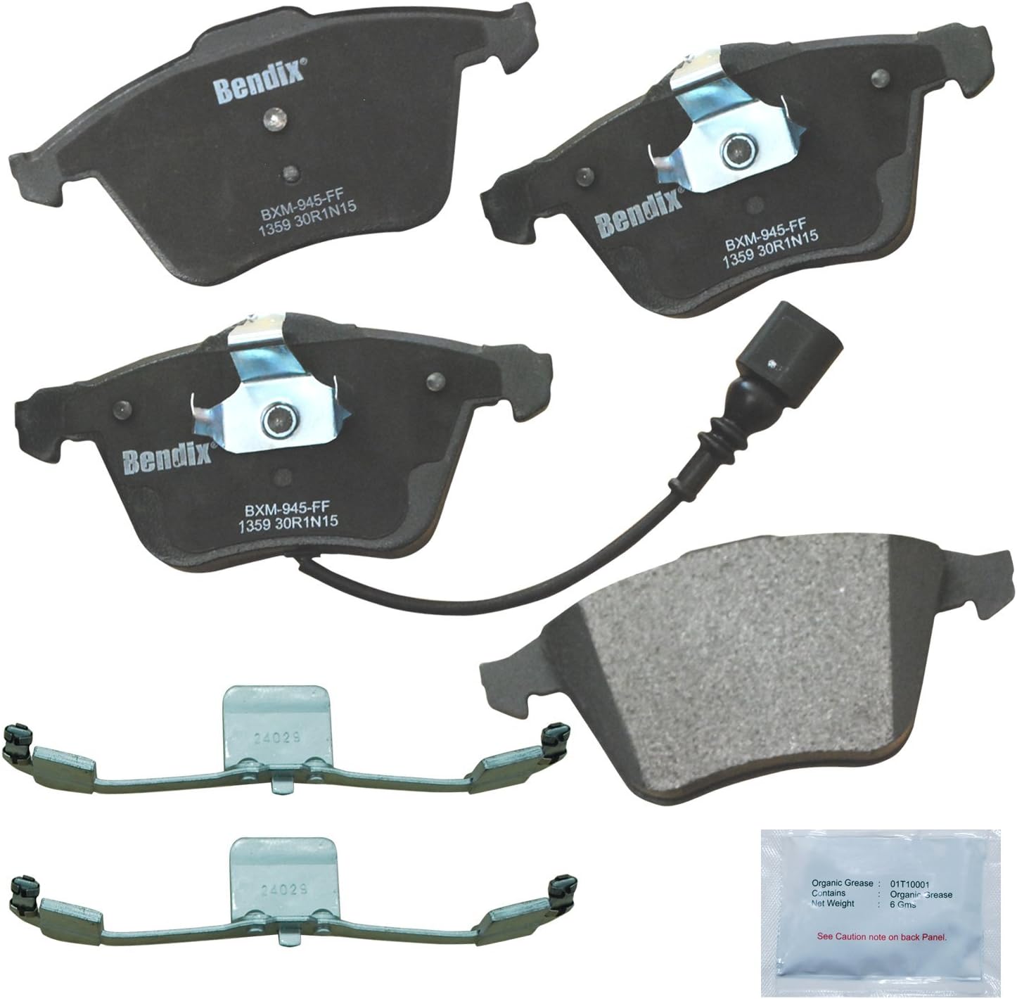 Bendix Priority1 CFM1359 Semi-Metallic Front Brake Pads
