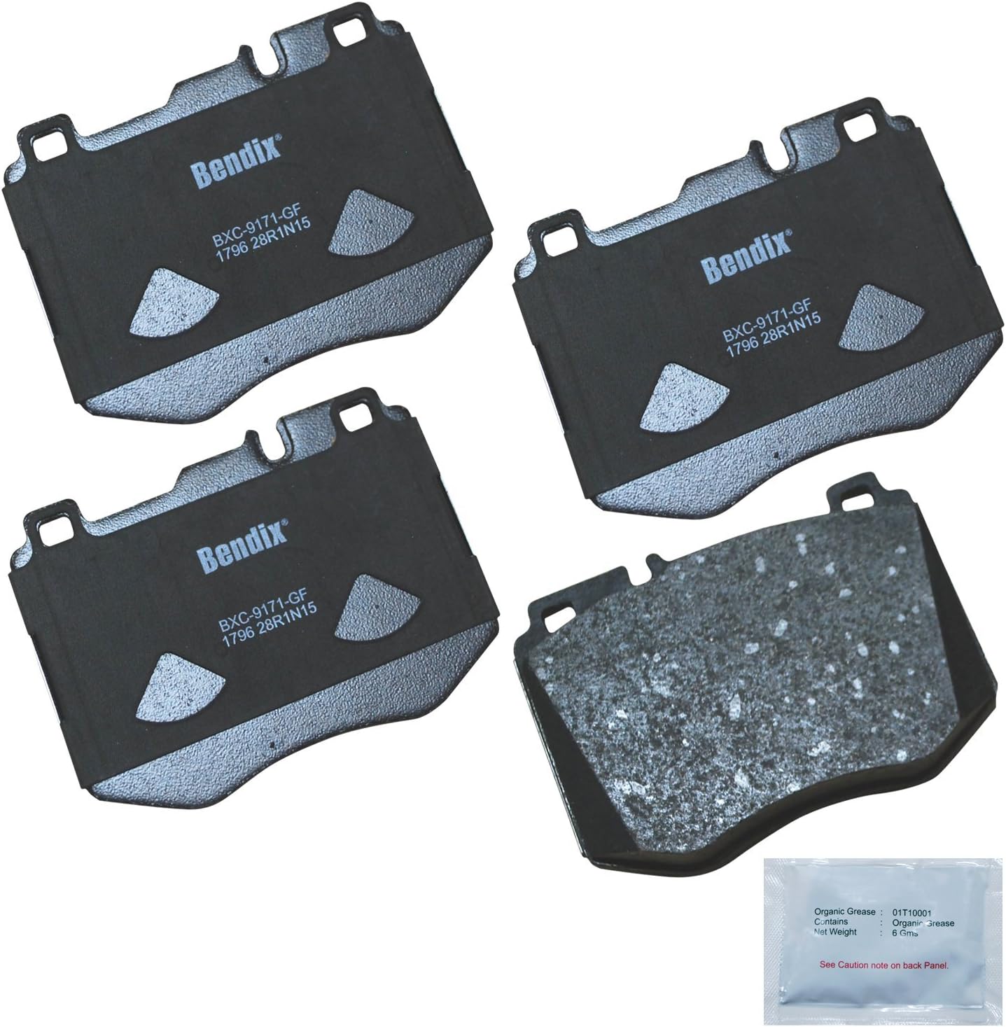Bendix Priority1 CFC1796 Ceramic Front Pads