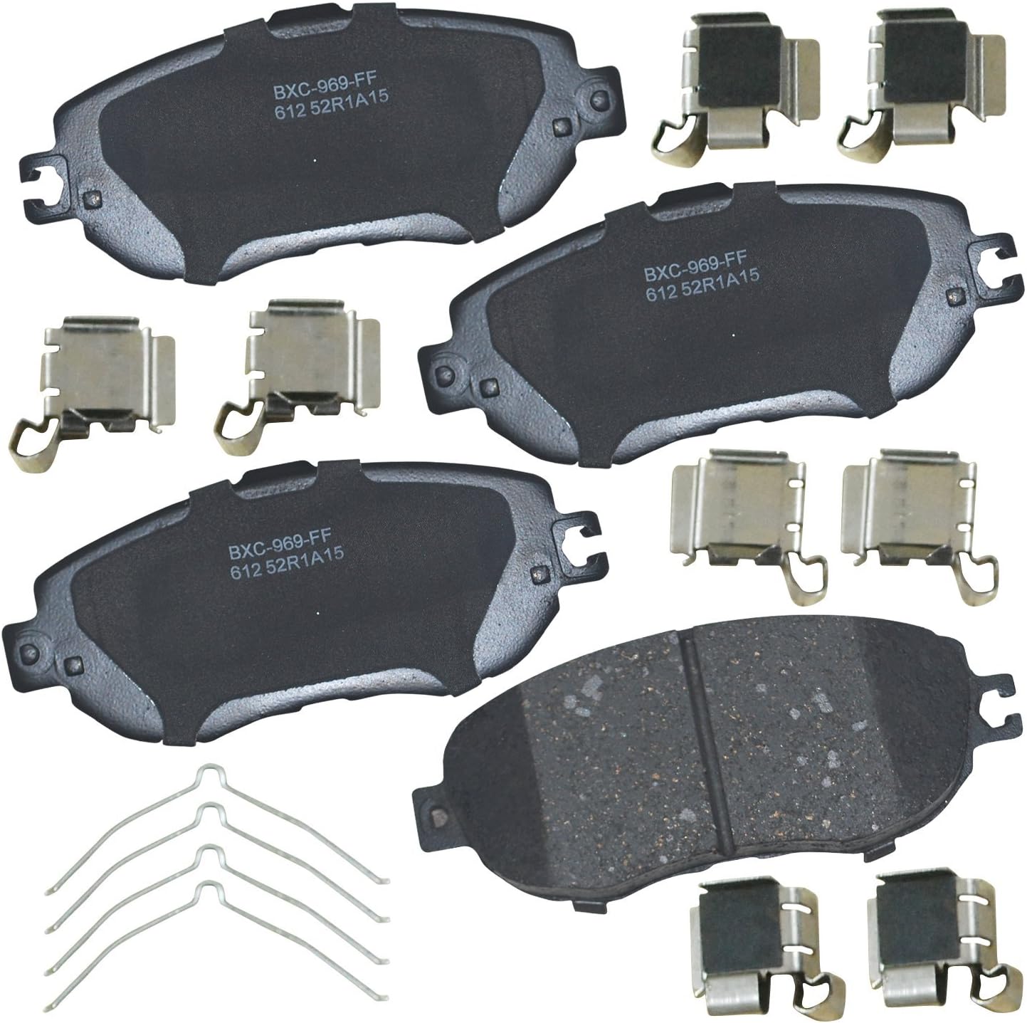 Bendix Premium SBC612 Ceramic Front Brake Pads for Lexus LS400 1994-1993