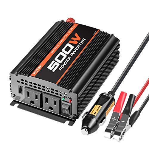 POTEK 500W Power Inverter
