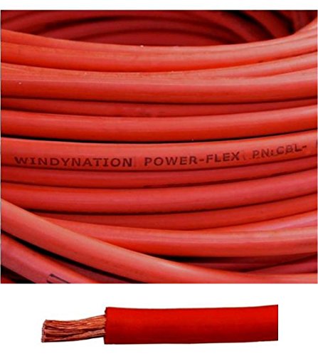 6 Gauge 50 Feet Red