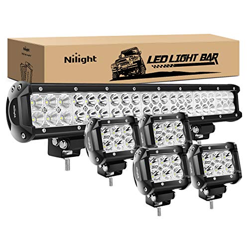 Nilight - ZH003 20Inch 126W Combo Light Bar