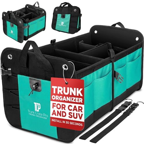 TRUNKCRATEPRO Teal Premium Organizer