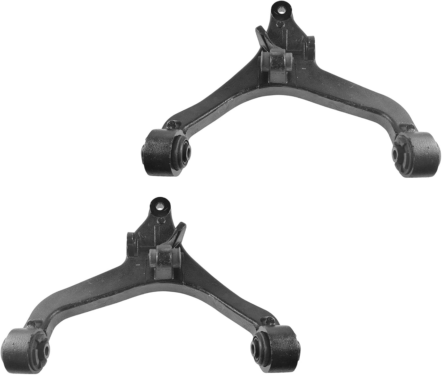 TRQ Front Lower Control Arm Driver and Passenger Side Compatible with 2002-2007 Jeep Liberty