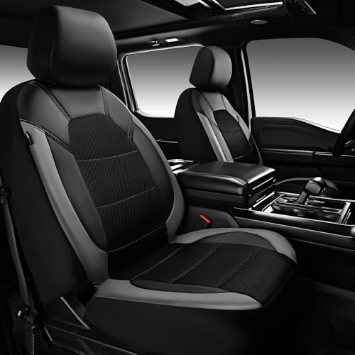 CAR PASS Air Mesh Covers (Black Gray)