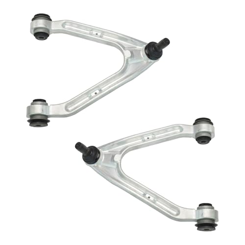 TRQ Front Upper Control Arm with Ball Joint Driver and Passenger Side Compatible with 2006-2010 Hummer H3 2009-2010 H3T
