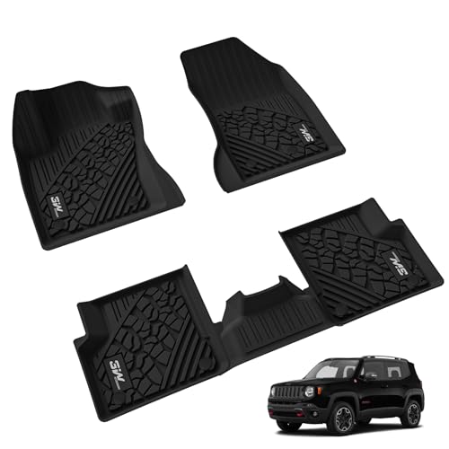 3W Floor Mats Fit for Jeep Renegade