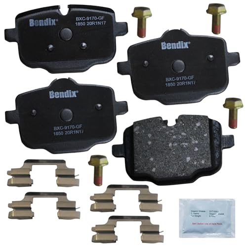 Bendix Priority1 CFC1850 Ceramic Rear Brake Pads for Select BMW models (2017-2024 ranges)