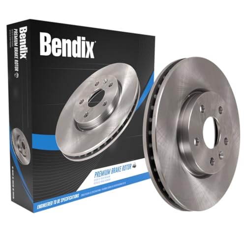 Bendix Premium PRT6451 Front Brake Rotor for Jaguar Vanden Plas 2003-2000, XJR 2003-1997, XK8 2006-1999, XKR 2002-2000
