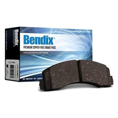 Bendix Priority1 CFC998 Ceramic Rear Brake Pads for Chrysler Pacifica 2008-2004
