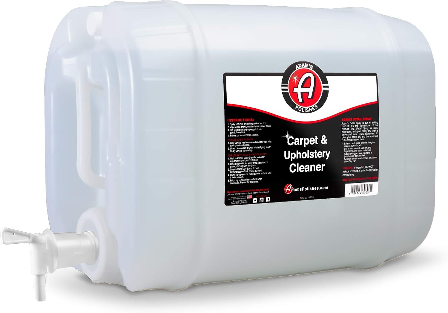 Adam's Carpet & Upholstery Cleaner