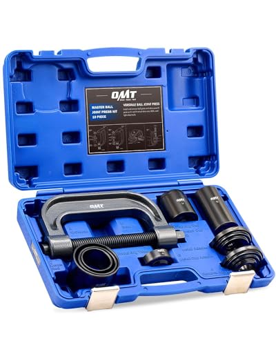 Orion Motor Tech Heavy Duty Ball Joint Press & U Joint Removal Tool Kit with 4wd Adapters, for Most 2WD and 4WD Cars and Light Trucks (BK)