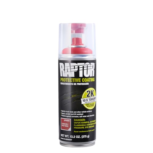 Raptor 2K Bedliner Aerosol (Flame Red)