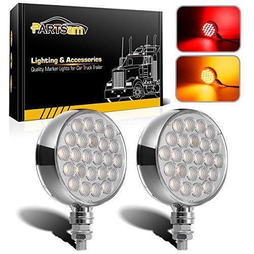 Partsam Double-Face Pedestal Lights