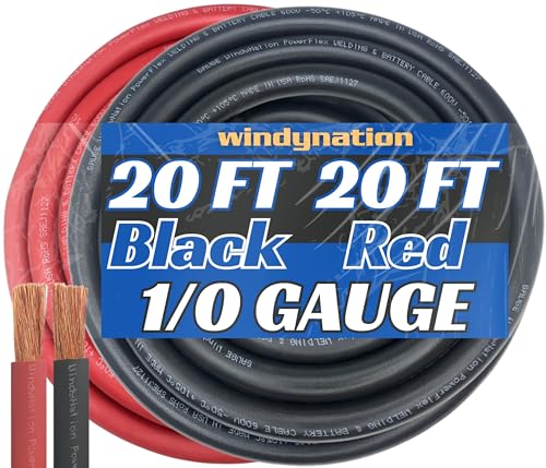 1/0 Gauge 20 Feet
