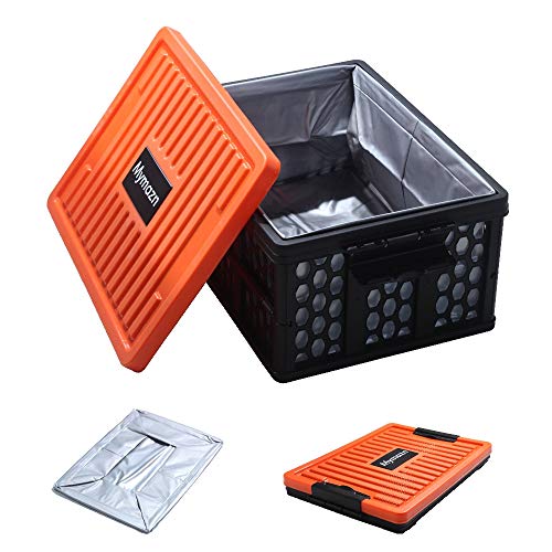Mymazn Trunk Organizer Plastic Crate