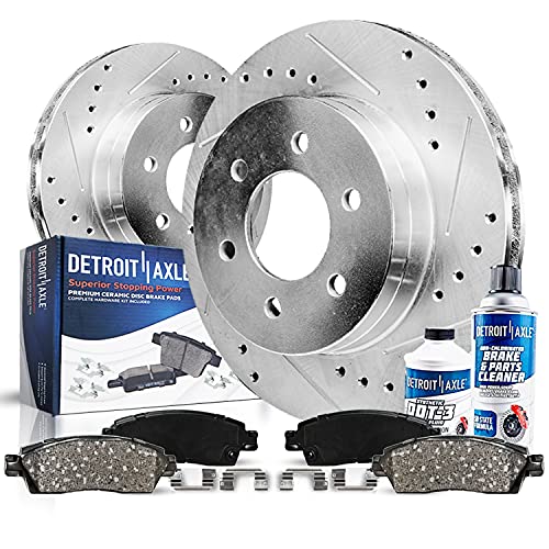 Detroit Axle Drilled & Slotted Premium Kit
