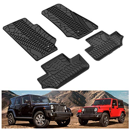 KIWI MASTER Jeep Wrangler TPE Liners