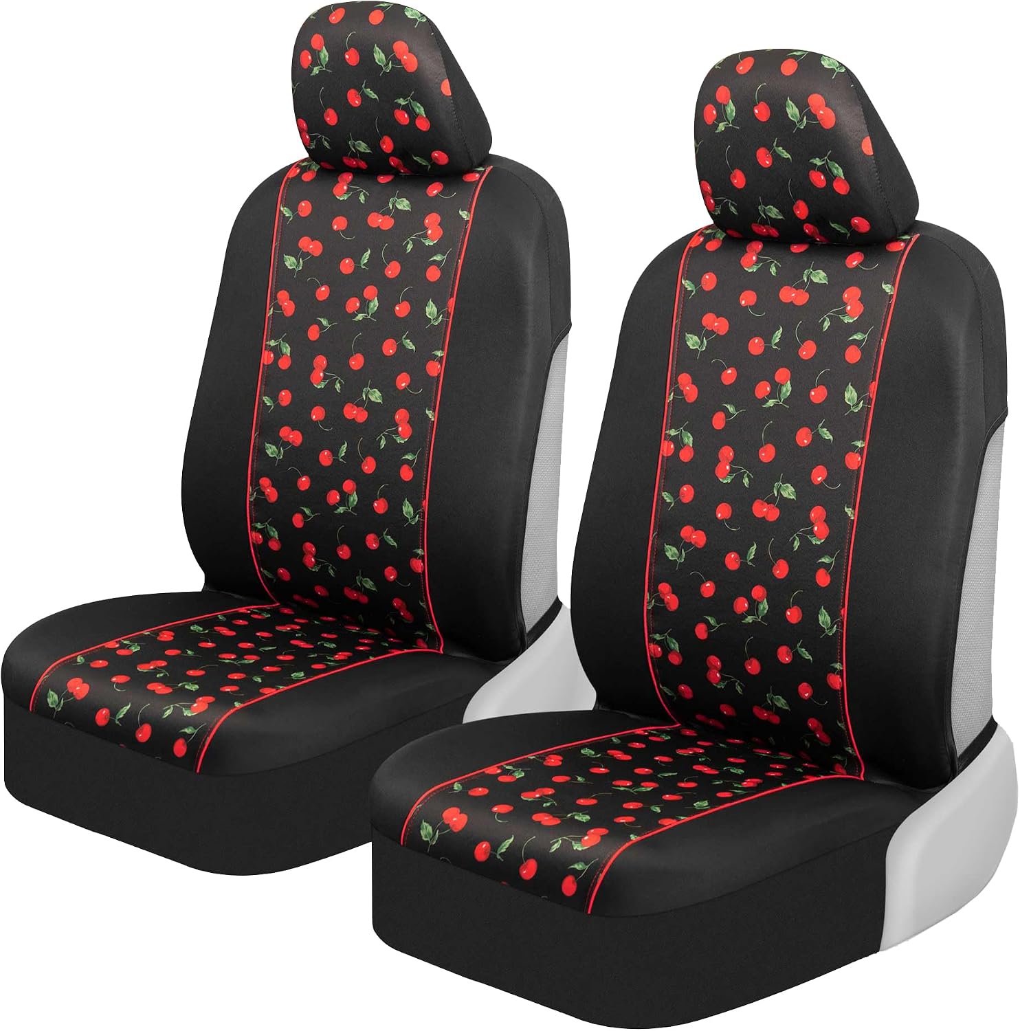 BDK Red Cherry Front Seat Covers