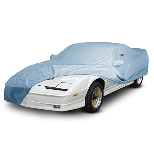 iCarCover Custom Car Cover for 1982-1990 Pontiac Trans AM, Waterproof All-Weather Rain Snow UV Sun Protector Full Exterior Weatherproof Indoor Outdoor Car Cover with Strap