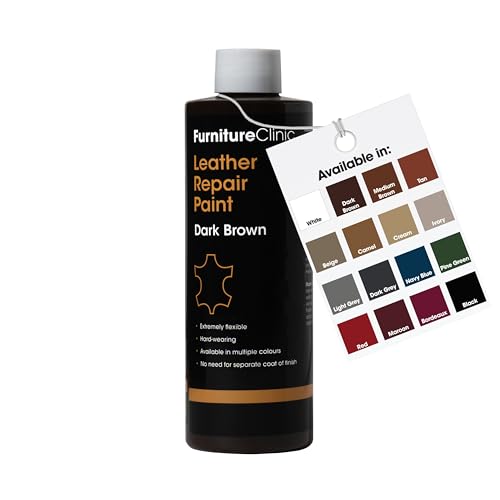 Furniture Clinic Leather Repair Paint (Dark Brown)