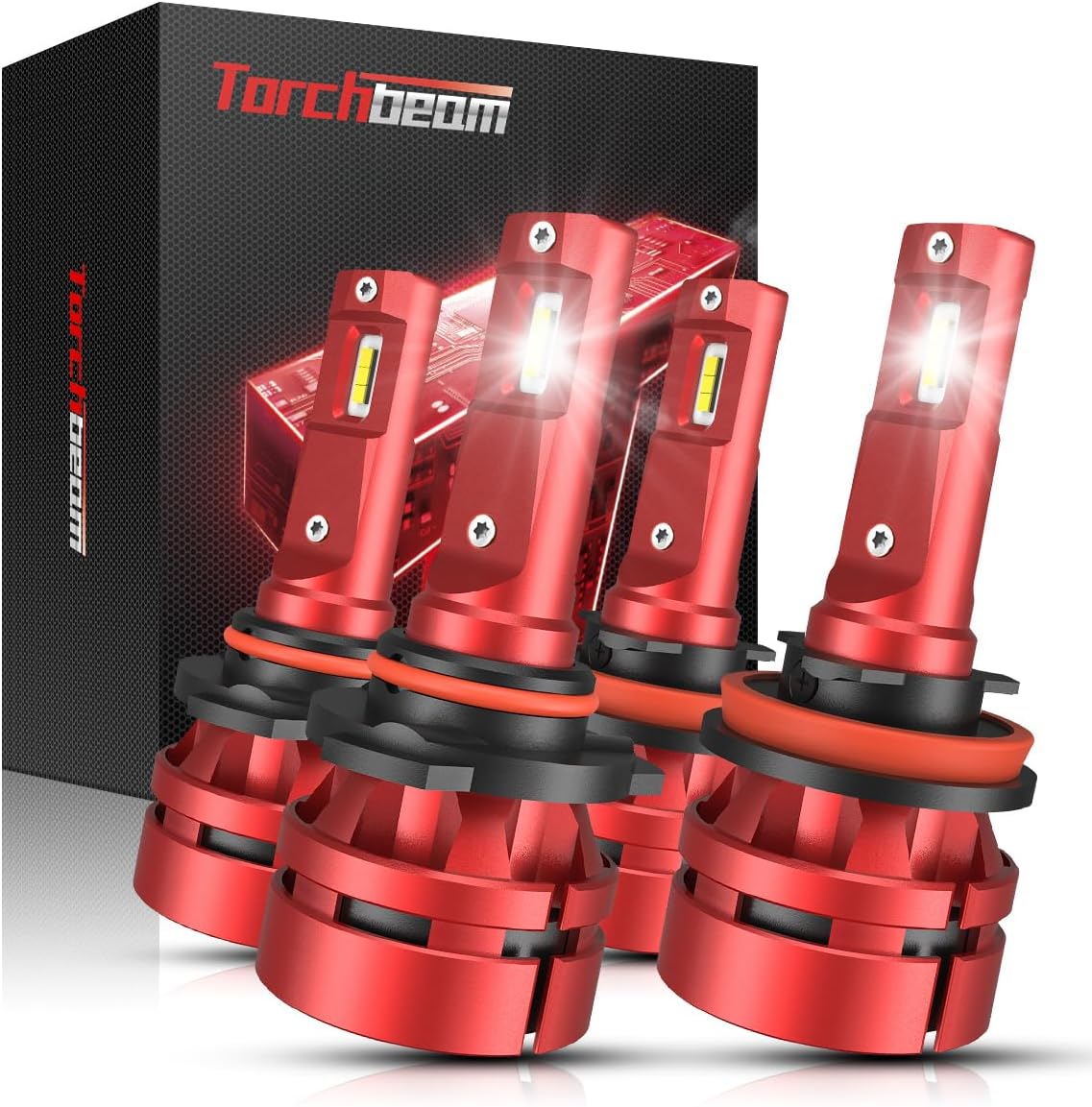 Torchbeam 9005/HB3 H11/H8/H9 Fog Bulbs Combo