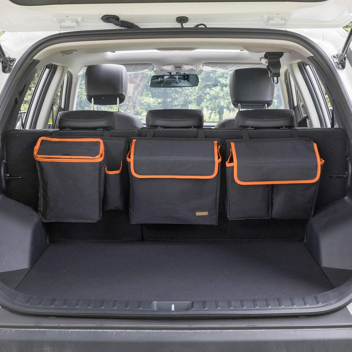 MARKSIGN Deluxe Trunk & Backseat Organizer