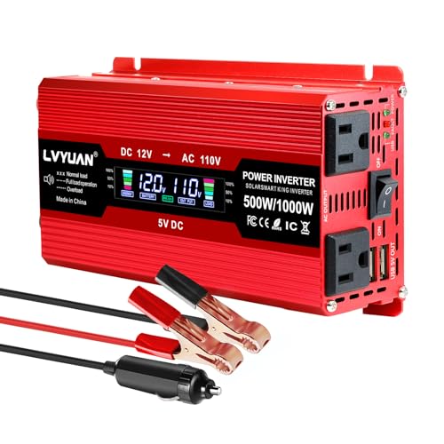 LVYUAN 500W Power Inverter