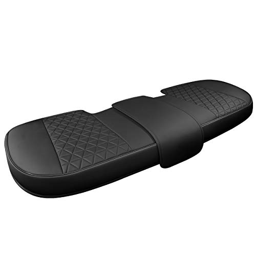 Black Panther Luxury PU Leather Rear Seat Cover