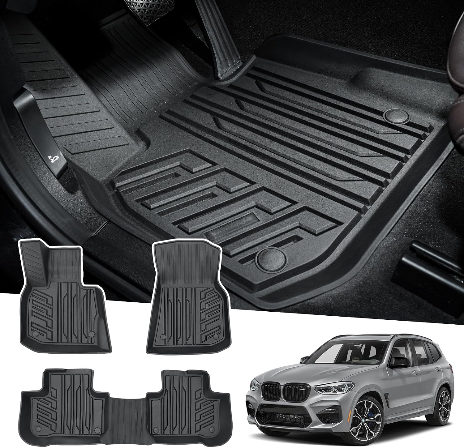 Powerty 3D TPE Floor Mats