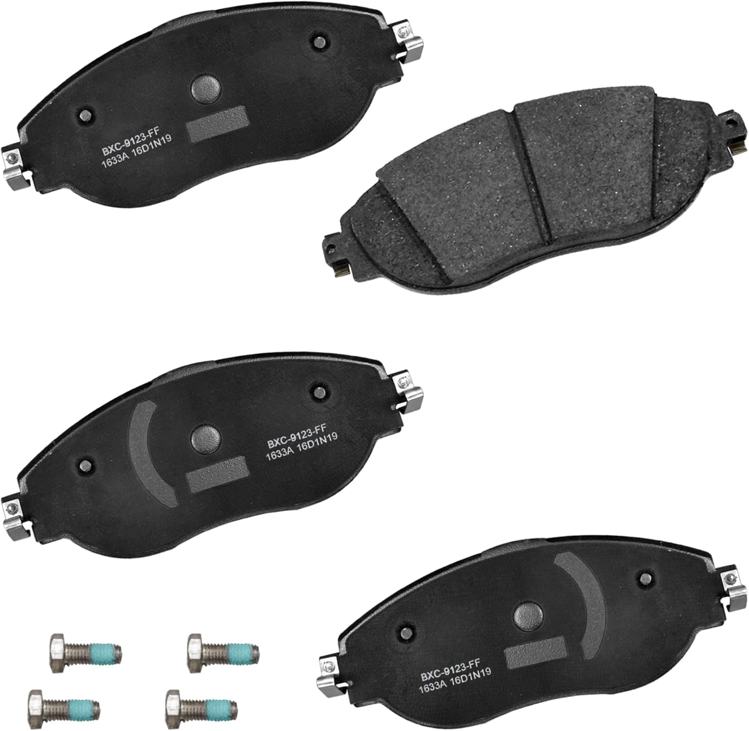 Bendix Premium SBC1633A Ceramic Front Brake Pads