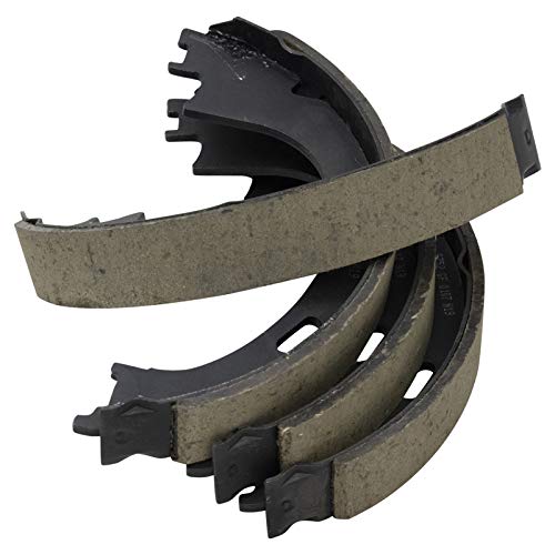 TRQ Rear Parking Brake Shoe Kit