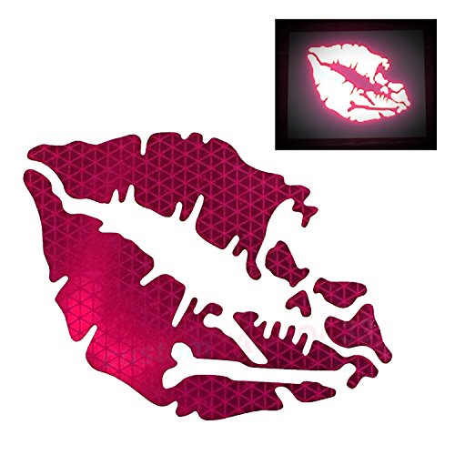 Death Kiss Decal (Hot Pink)