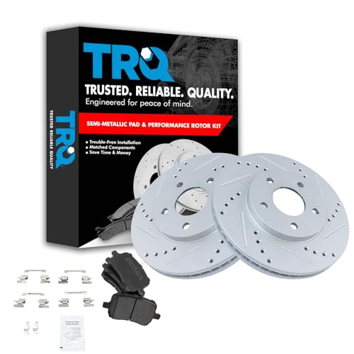 TRQ Front Performance Brake Pad & Rotor Kit (HHR)