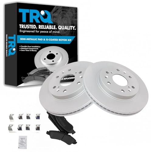 TRQ Front Posi Metallic & E-Coated Rotors