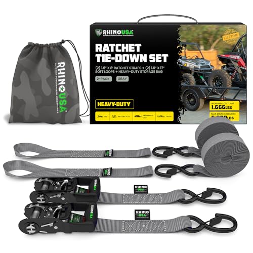 Rhino USA Ratchet Straps