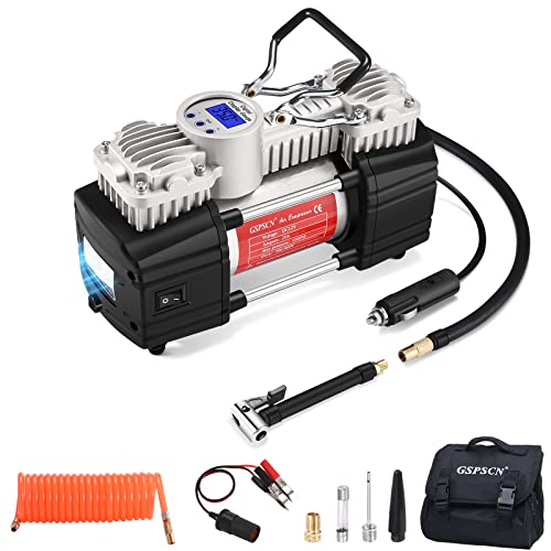 GSPSCN Portable 12V Air Compressor
