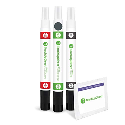 TouchUpDirect ME Abyss Gray Compatible with Ford Exact Match Touch Up Paint Combo - Preferred Kit