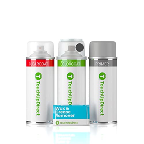 TouchUpDirect Exact Match BMW Touch Up Paint for Cars - OEM Compatible with BMW Mineral Grey Metallic B39 Touch Up Paint Preferred Kit