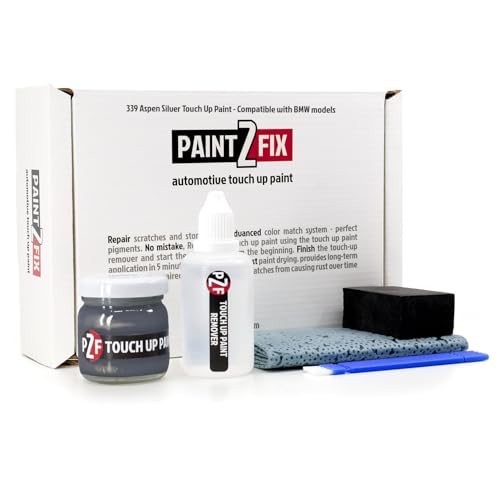 339 Aspen Silver Touch-Up Paint & Scratch Repair Kit for BMW Models - 1.35 fl oz (35 ml)