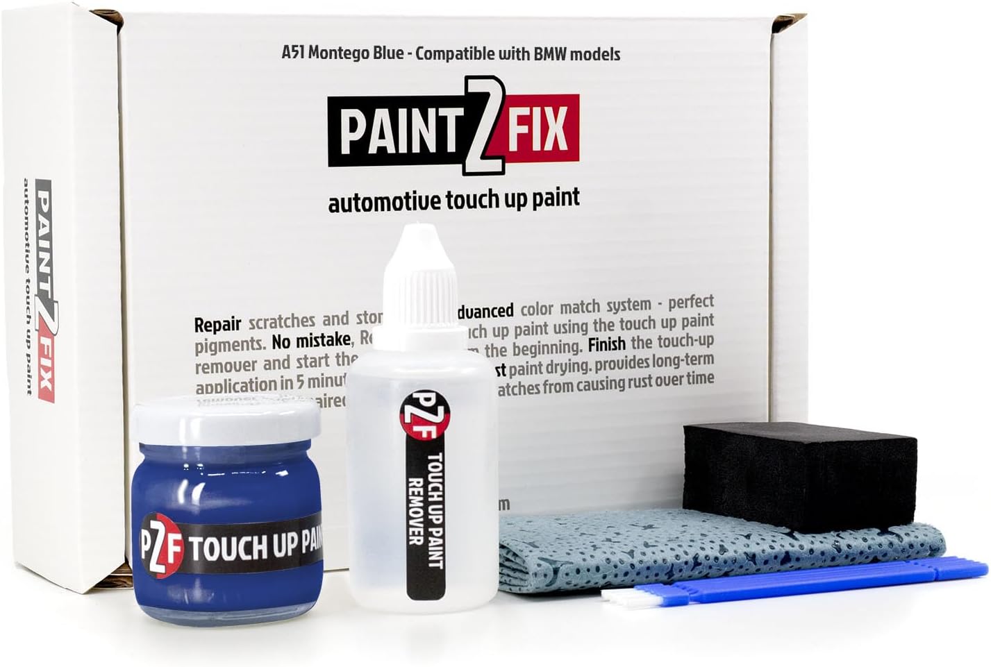 A51 Montego Blue Touch-Up Paint Kit