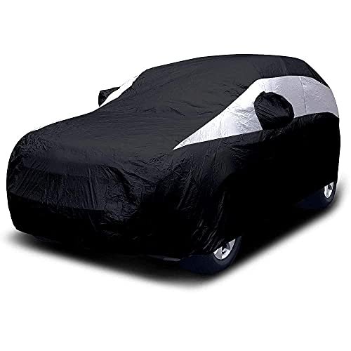 Titan Jet Black Poly 210T Car Cover (Mid-Size SUV)