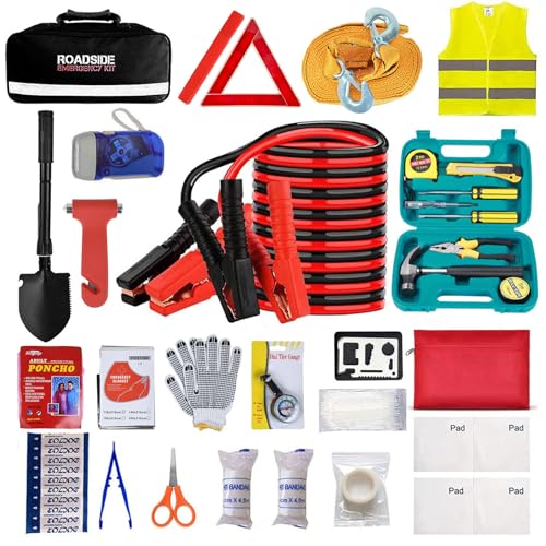 Beloskida Car Emergency Roadside Kit